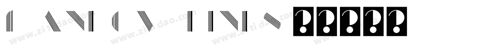 manbow lines字体转换